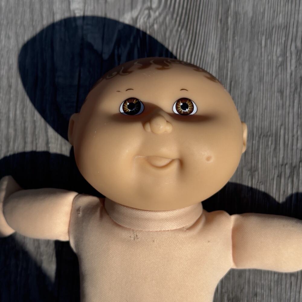 Vintage Cabbage Patch Kids Teeny Tiny Preemies Doll 1992 Brown Hair Brown Eyes